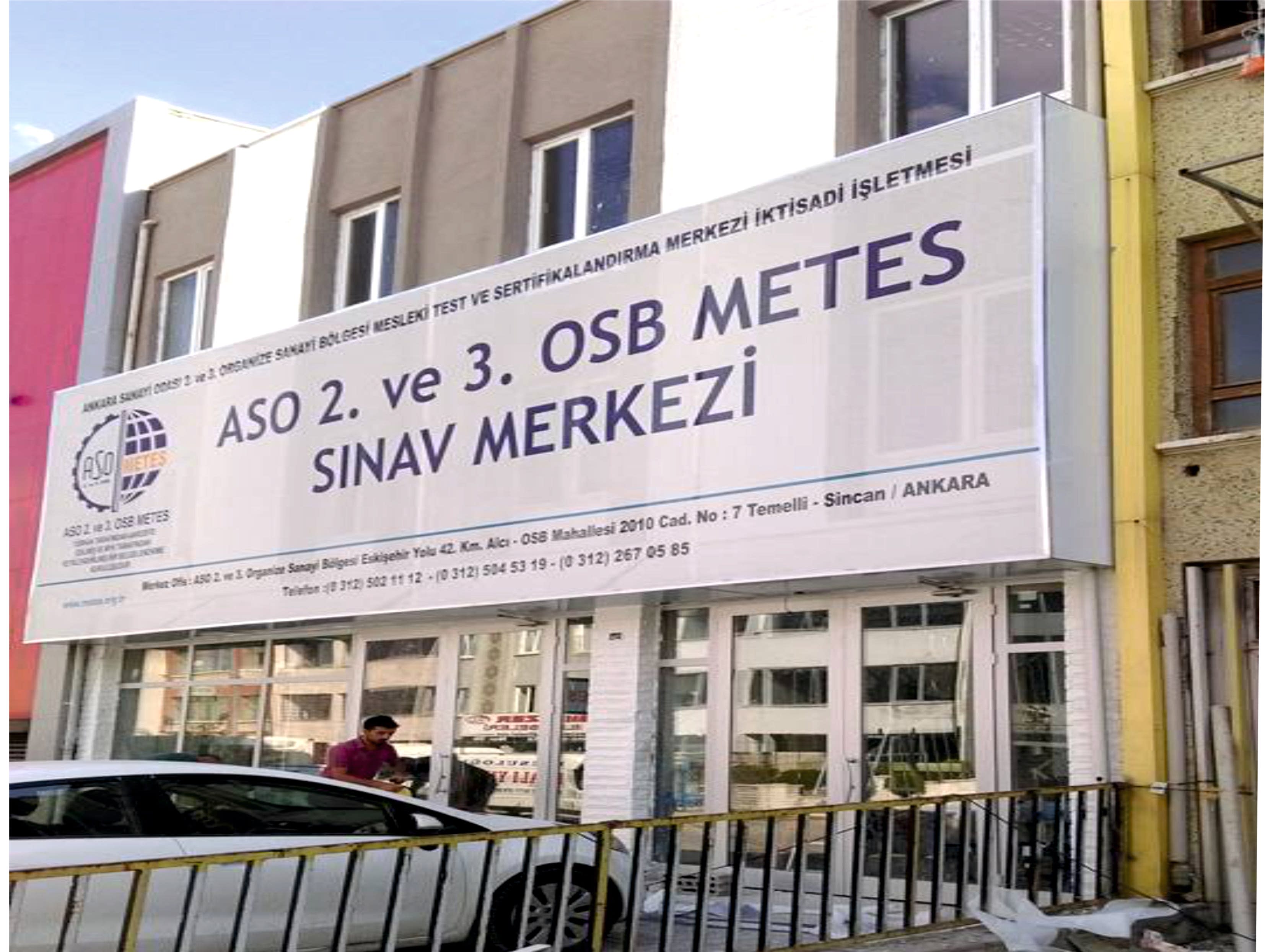 ankara mes branda cephe kaplaması