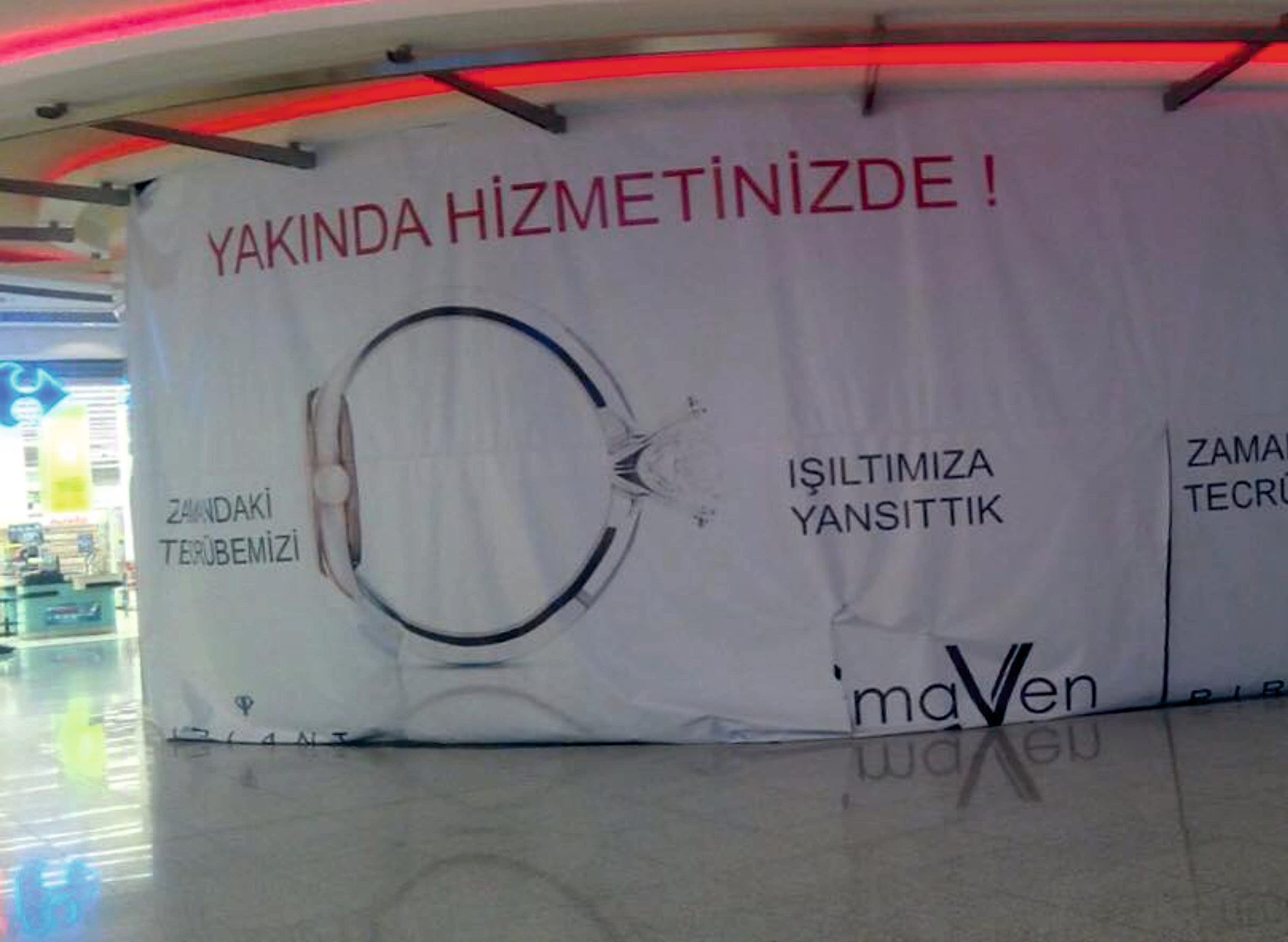 avm iç mekan branda kapama