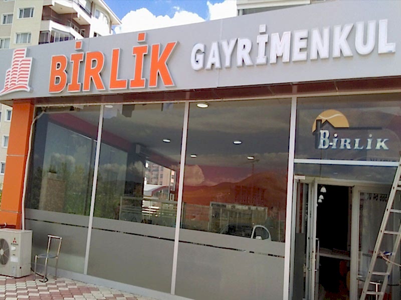 fileli paslanmaz kutu harf tabela