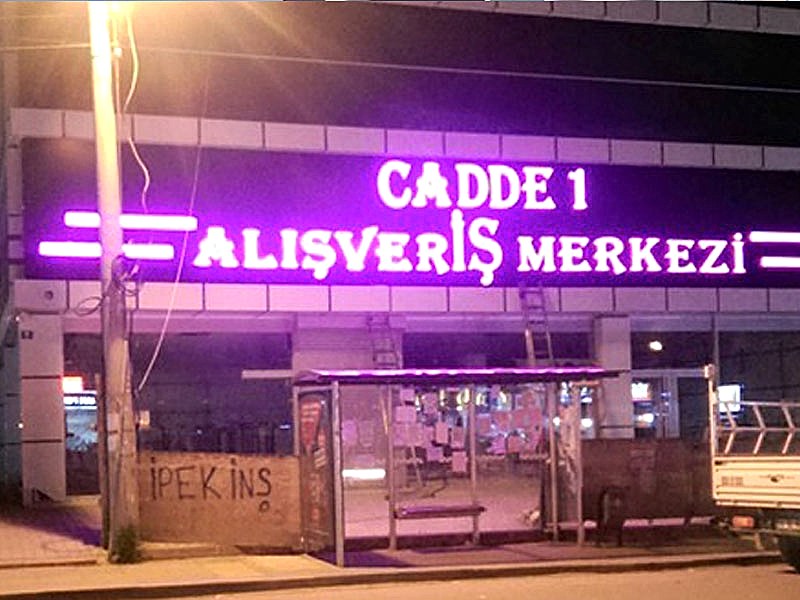 isikli özel renk ledli tabela