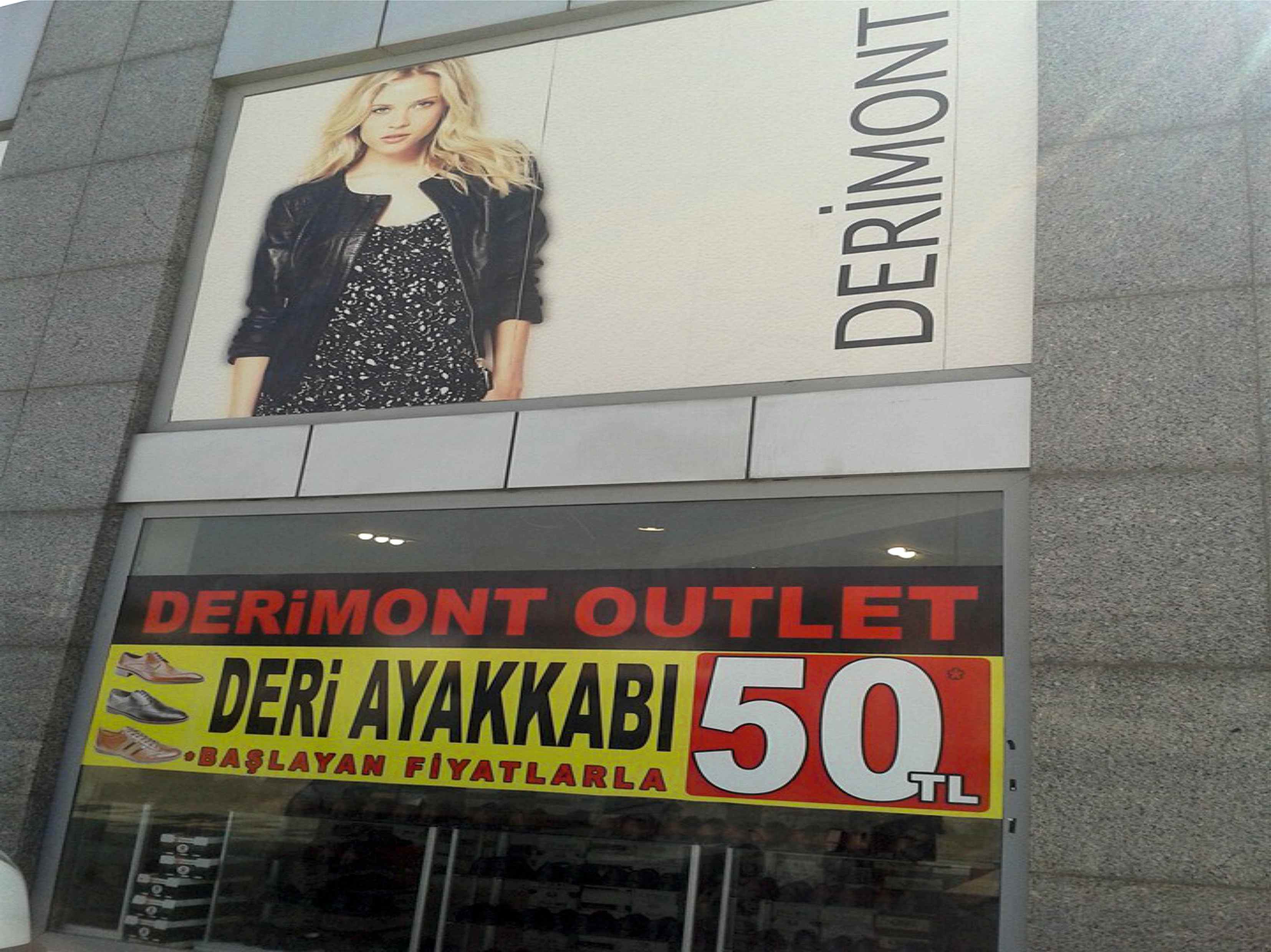 isiksiz branda tabela cephe kaplamasi