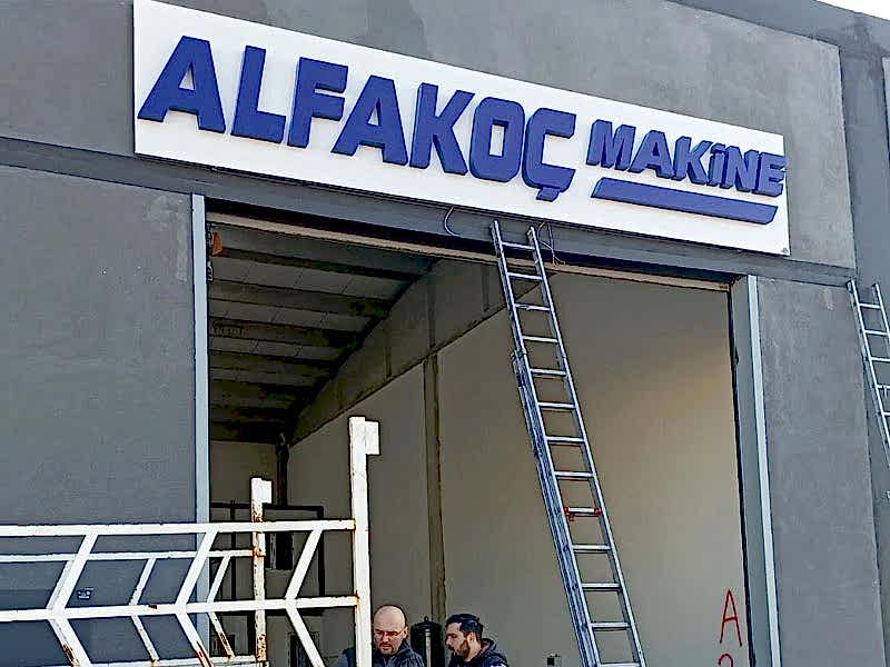 Kurumsal Kutu harf tabela isikli