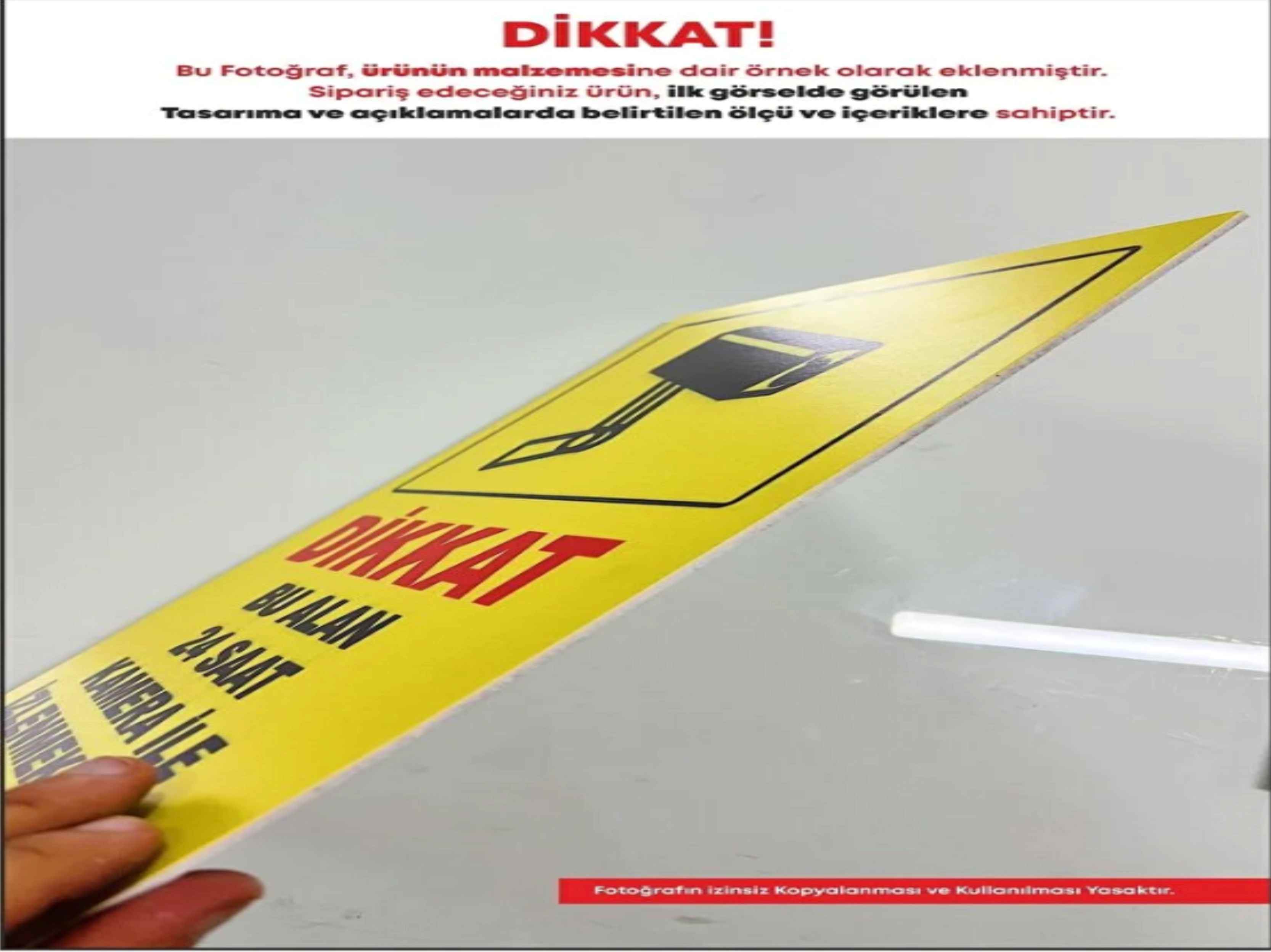 UYARİ LEVHASİ DEKOTA